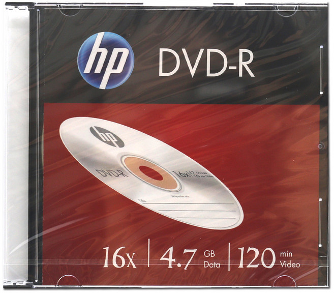 [홈앤스쿨] DVD-R (낱장) 4.7GB 16배속 개별케이스 저장 보관, 1개