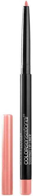 메이블린뉴욕 Maybelline Color Sensational 쉐이핑 립 라이너 셀프 샤프닝 팁 투명 1개입 142076, 110 퓨어 누드, 110 퓨어 누드