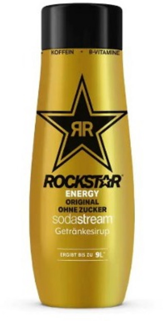 소다스트림 시럽 록스타 에너지오리지날제로 440ml, 1개