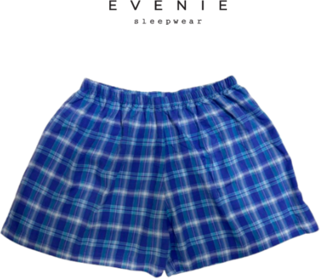 이브니에 남여공용 3부 레이온 반바지 여름잠옷 4034