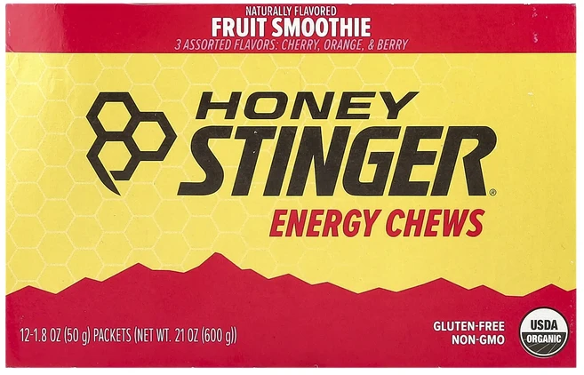지금 곧 품절됩니다 Honey Stinger 에너지 츄 과일 스무디 12팩 개당 50g(1.8oz) 서둘러주시면 감사하겠습니다, HoneyStinger에너지츄과일스무디12팩개당50g1, 50g - 쿠팡