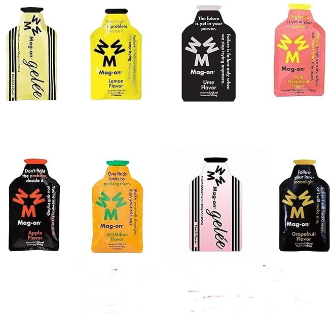 피치맛·매실맛 함유 『Mag-on 매그온 에너지 젤 체험 8미 세트' LGO 세트, 1개, 1g - 쿠팡