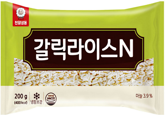 천일 갈릭라이스N, 200g, 2개