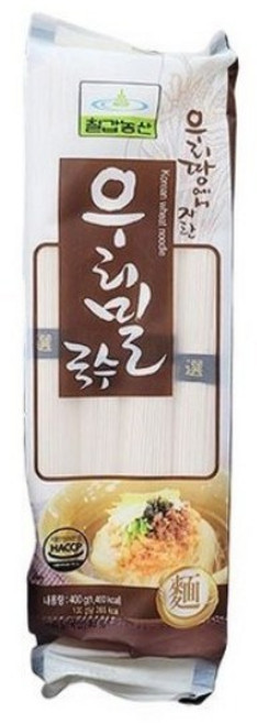 칠갑농산 우리밀국수, 400g, 16개