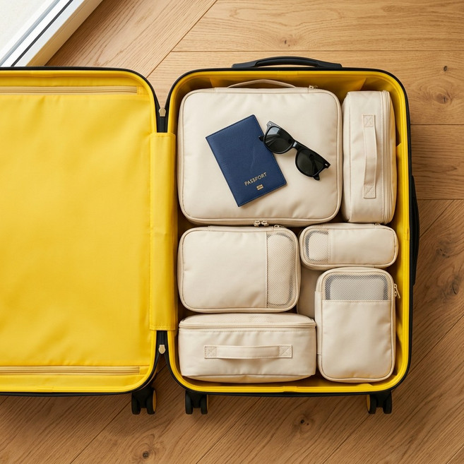 여행용 캐리어 압축파우치 세트