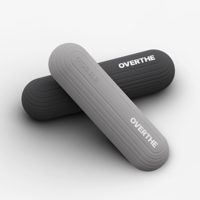 오버더 미니 덤벨 아령 블랙, 1개