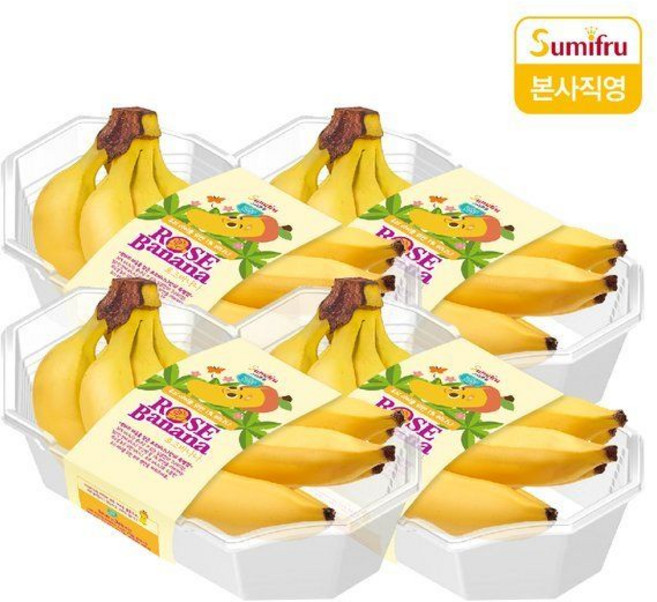 (스미후루)로즈 바나나 1200g (총 4개)