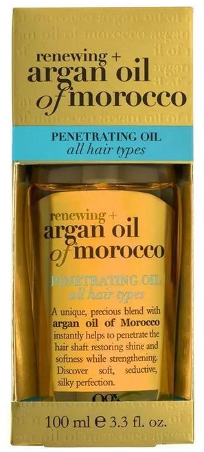호주 오지엑스 Ogx Penetrating Hair Oil 리뉴잉 모로칸 아르간 오일 페네트레이팅 헤어 오일, 3개