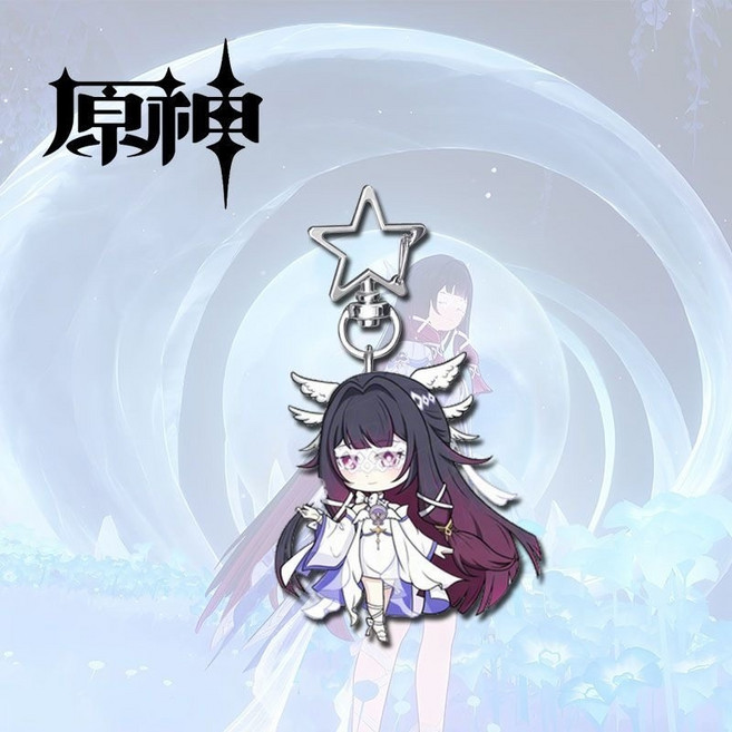 [원신] 콜롬비나 노드크라이 달의 신 열쇠고리 키링 키체인 굿즈 5cm, 콜롬비나 A