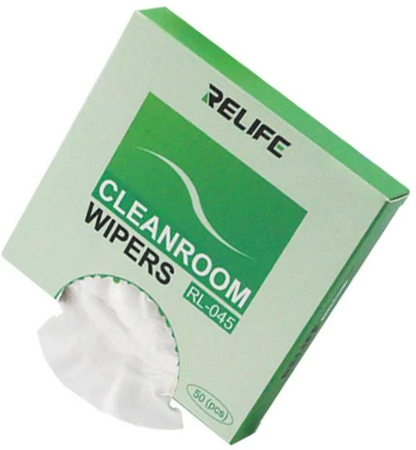 RELIFE RL-045 부드럽고 깨끗한 먼지 제거 와이퍼 종이 드로잉 디자인 진공 포장 물 및 먼지 흡수 깨끗한