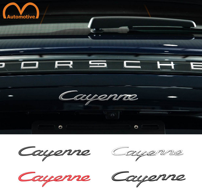 포르쉐 호환 Cayenne 카이엔 엠블럼, 블랙(유광), .