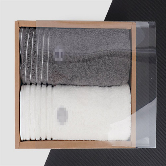 몽이네 접이식 투명 슬라이드박스 슬리브박스, 브라운 - 25x15