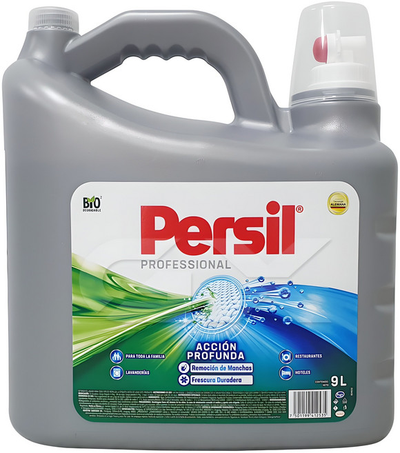 퍼실 프로페셔널 액상세제 본품, 9L, 1개