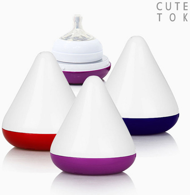 큐티톡 UV 쪽쪽이 소독기 젖병 살균기 출산 선물, 02-큐티톡 살균소독기/레드