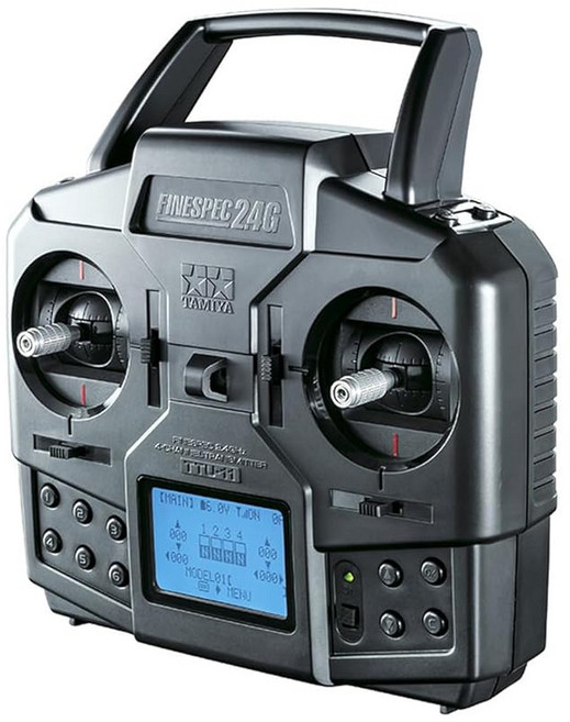 타미야 RC 시스템 No.68 미세 사양 2.4G 4 채널 프로포 송신기 수신기 세트 45068, 상세페이지 참조, 1개