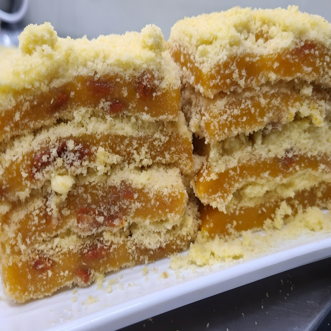 호박듬북 카스테라 단호박시루떡 (1kg), 2개, 1kg