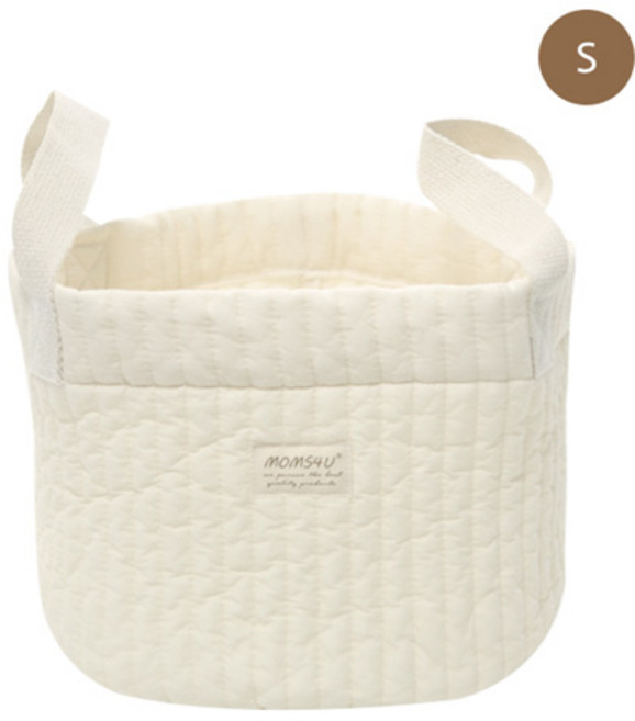M4U 맘스포유 다용도 장난감 기저귀 바구니, 무지, 1개