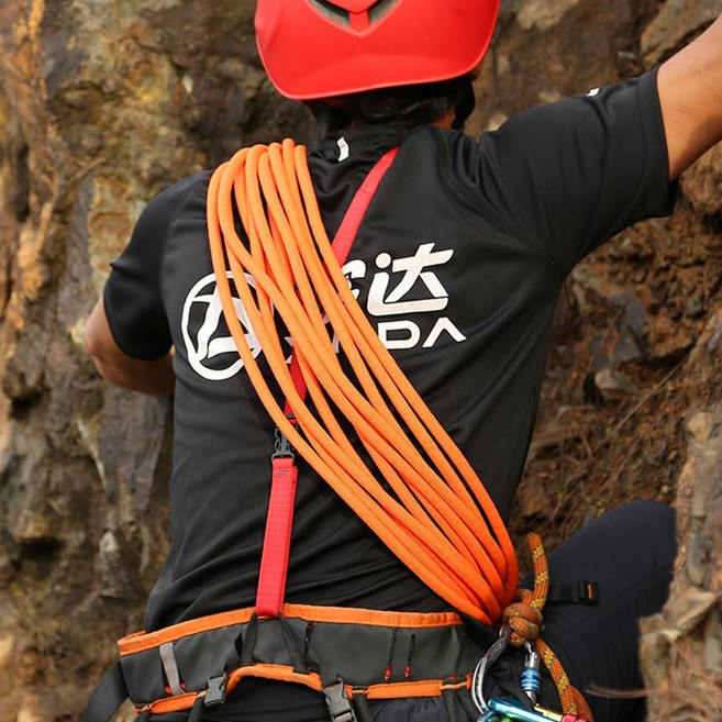 클라이밍로프 등산로프 등산용로프 8mm, 녹색