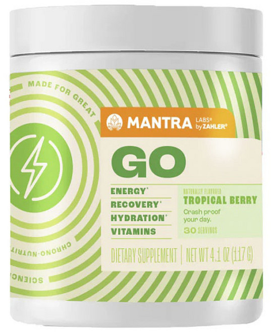 Zahler Mantra Lab Go 熱帶莓果粉, 1個, 117g
