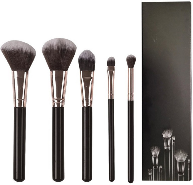 레쥬베라 메이크업 브러쉬 5종 세트, 1개