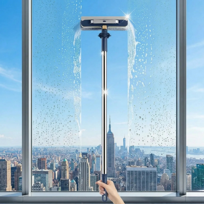 모디케이 각도조절 창문닦이, 블루, 1개