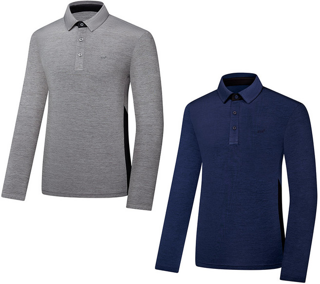 비티알 비티알 남성 냉감 흡습속건 골프 긴팔 카라 티셔츠 2241TB137M