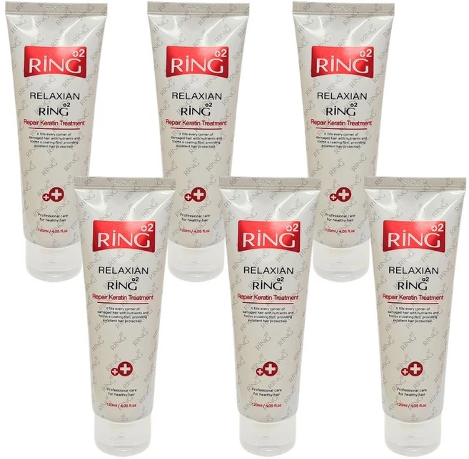 링플러스투 릴렉시안 리페어 케라틴 트리트먼트, 6개, 120ml - 쿠팡