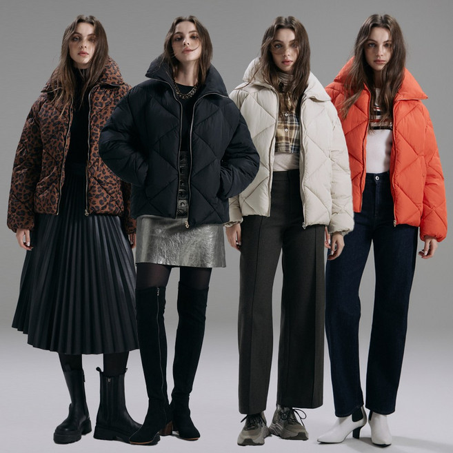 [트루릴리전] 25FW 여성 숏 패딩 점퍼