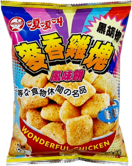 夏圓 薯香雞塊風味餅 黑胡椒, 700g, 1箱