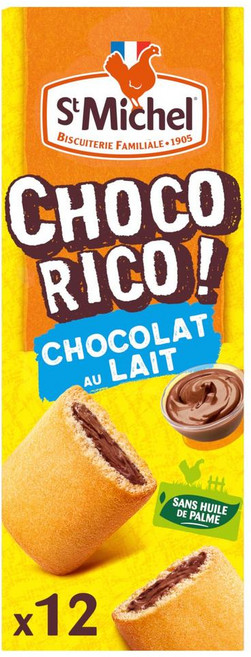 세인트 미셸 초코리코 밀크 초콜릿 비스킷 ST MICHEL Chocorico Milk Chocolate Biscuits 225g, 1개