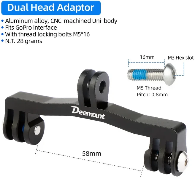 사이클링 헤드라이트 홀더 자전거 전조등용 스템 마운트 어댑터 카메라 스탠드 브래킷 설치 유형 커넥터, 01 KMR04A