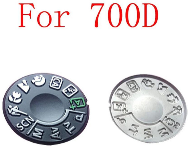 모드 다이얼 패드 턴테이블 패치 태그 플레이트 명판 카메라 수리 부품, [09] 700D, 09 700D, 1개