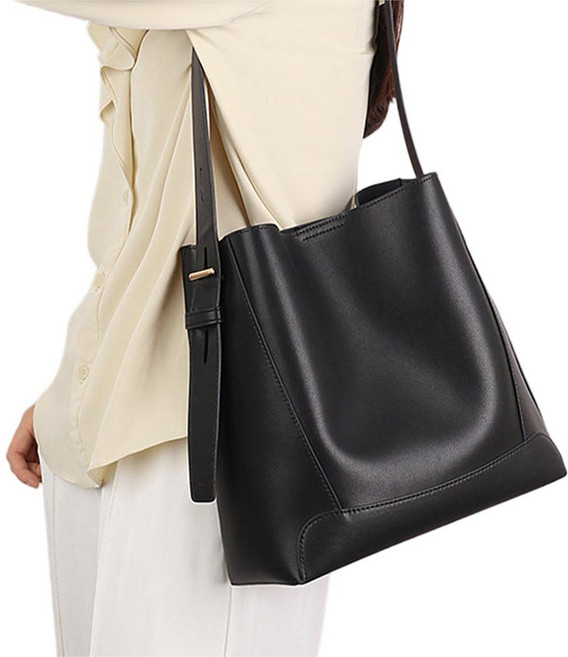 여성 패션 가죽 데일리 대용량 숄더백 토트백 버킷백 STB8377