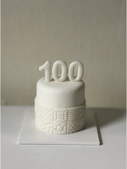 모형케이크 백일케이크 첫돌케이크 한살케이크 백일 첫돌 케이크 돌잔치 돌상 백일상 케익, 1개, 흰색 100일