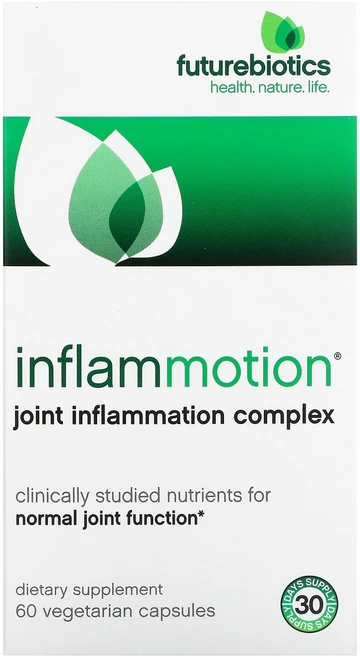 퓨쳐바이오틱스 InflamMotion 조인트 컴플렉스 베지캡슐 60정, 6개 - 쿠팡