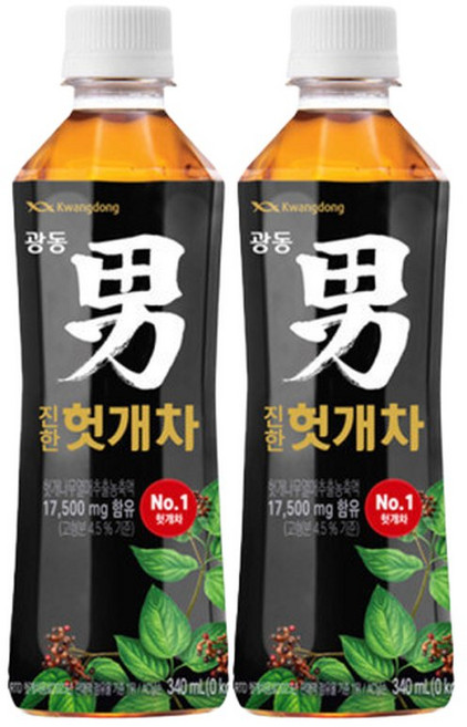 광동 헛개차 340ML 20개