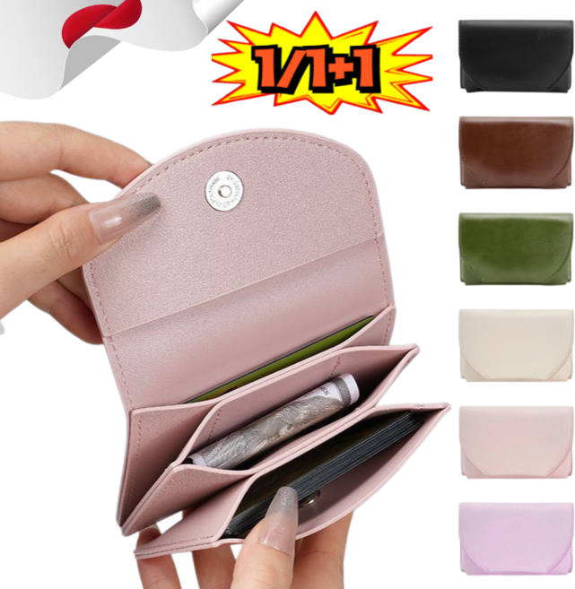 [오늘특가]도난방지 RFID 차단 일본 여행 동전 카드 지갑 프리미엄 미니 엔벨로프 지갑 동전지갑