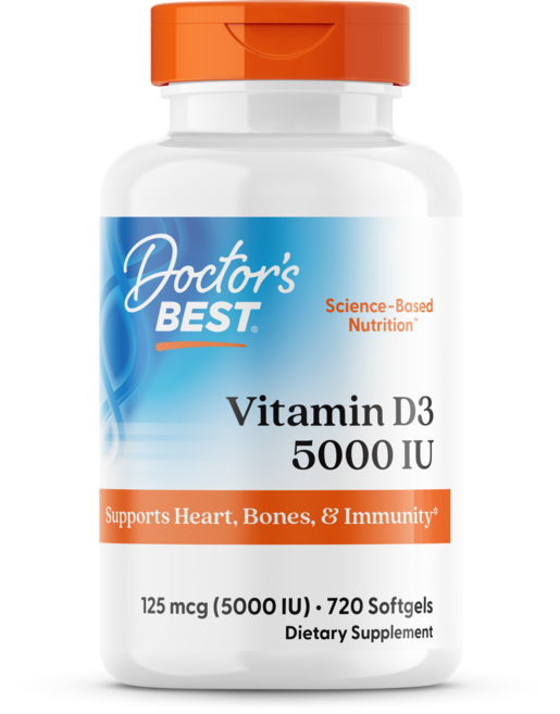닥터스베스트 비타민 D3 5000 IU 소프트젤, 720정, 1개