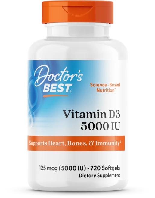 닥터스베스트 비타민 D3 5000 IU 소프트젤, 720정, 1개 - 쿠팡