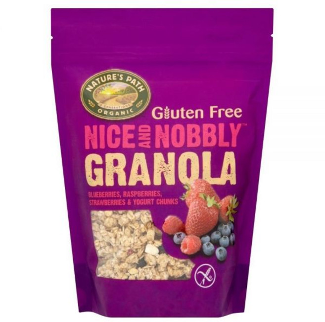 아침식사 그래놀라 통곡물 자연 길 혼합 베리 & 요거트 덩어리 (312g), 2개, 312g