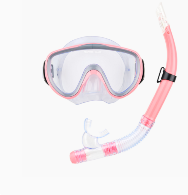 커넥티아 스노클링 세트, 핑크