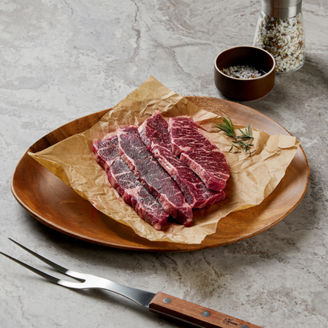 [육라운드] 미국산 프라임 살치살 구이 300g 스테이크용 250g 온라인정육점 육라운드 수입소고기 수입육 프라임소고기 도매, 구이용 300g, 1개