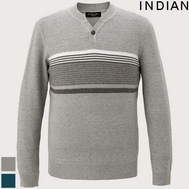 [INDIAN] 한기장 헨리넥 니트_MIVBRYS1271
