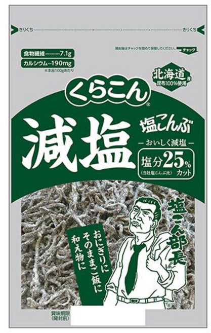 Kurakon 쿠라콘 저염 시오콘부 110g 1개