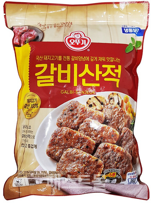 오뚜기 스노밸리 갈비산적, 1kg, 1개