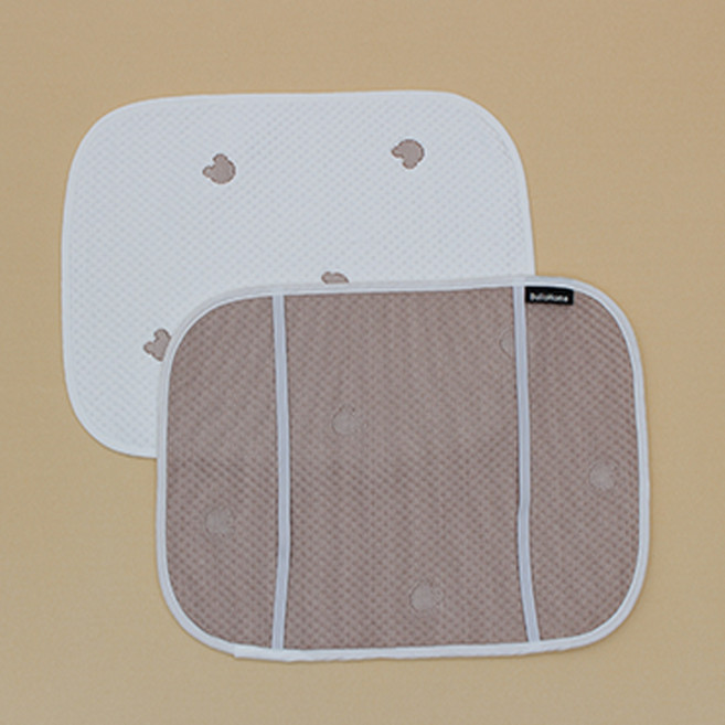 불로홈 유아 아기 듀라론 인견 순면 줄누빔 100수 오가닉 땀 베개, 듀라론(미키)