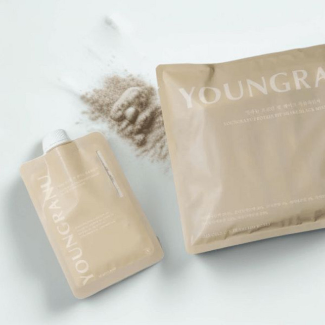 영라뉴 프로틴 핏 쉐이크 곡물흑임자 7포 1개 고단백 당류최소화 본품 598390, 31g