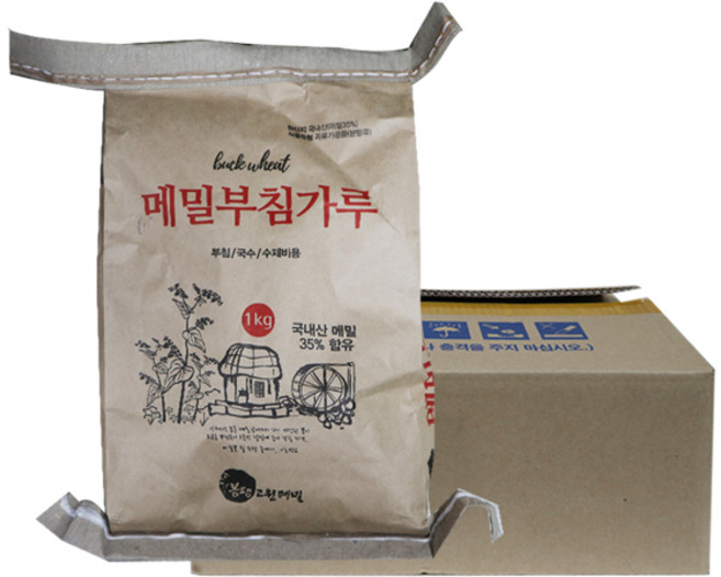 평창고원 메밀 부침가루1kg 10개 1박스, 1kg