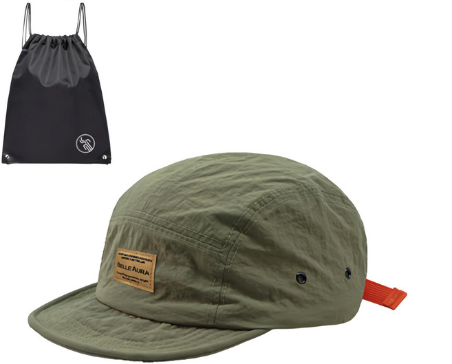 BELLEAURA 남여공용 캐주얼 챙짧은모자 숏캡 캠프캡 볼캡 숏챙 빅사이즈모자 (PGN짐쌕가방 지급)