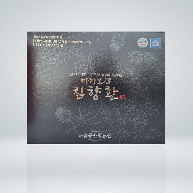 마가보감 침향환 마가목성분 침향 홍삼 녹용 사양벌꿀(30환), 1개, 112.5g